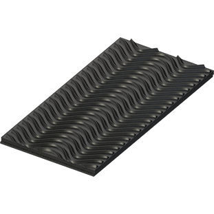 Cinta transportadora de poliéster - Fishbone™, Rufftop™ - DUNLOP INDUSTRIAL BELTS - de nailon / para la industria agroalimentaria / para la industria química