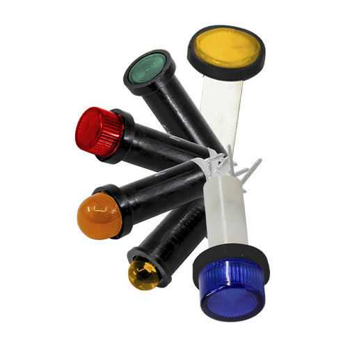 Indicador luminoso de flash intermitente - 40 series - Visual Communications Company - LED / montado en panel