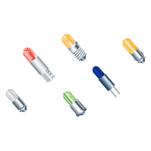 LED coloreado - T-1 - Visual Communications Company - subminiatura