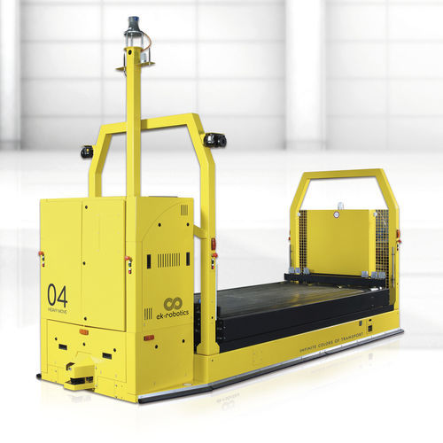 AGV para cargas pesadas -  HEAVY MOVE 04 - ek robotics GmbH - para aplicaciones automóviles / eléctrico / con transportador motorizado