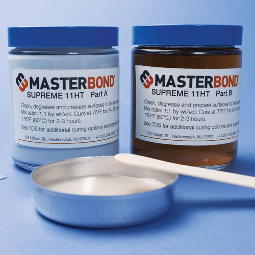 Cola epoxi - Supreme 11HT - Master Bond - para metal / para vidrio / para caucho