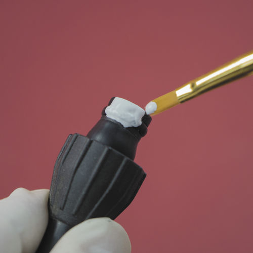 Cola silicona - MasterSil 153AO - Master Bond - para metal / para plástico / para vidrio