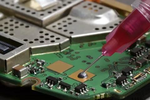 Cola de resina epoxi - EP6STC-80 - Master Bond - para plástico / para cerámica / para materiales compuestos