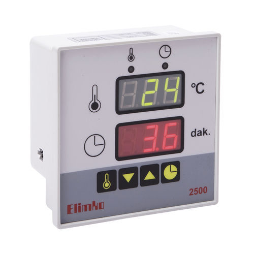 Indicador y controlador de temperatura - E-2500 series - Elimko Elektronik Imalat ve Kontrol - LED / de 3 dígitos / con temporizadores