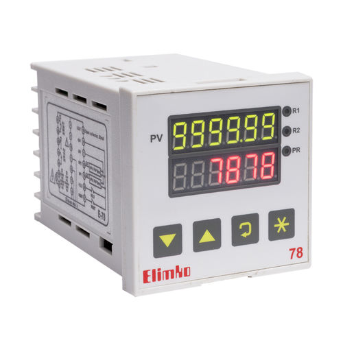 Indicador y controlador digital - E-78-S series - Elimko Elektronik Imalat ve Kontrol - RS-485 / con contador / con temporizadores