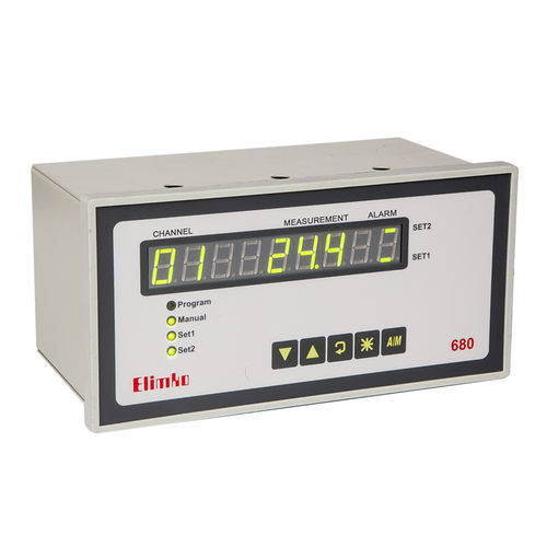 Data logger universal - E-680 series - Elimko Elektronik Imalat ve Kontrol - Modbus / RS-485 / con pantalla LED