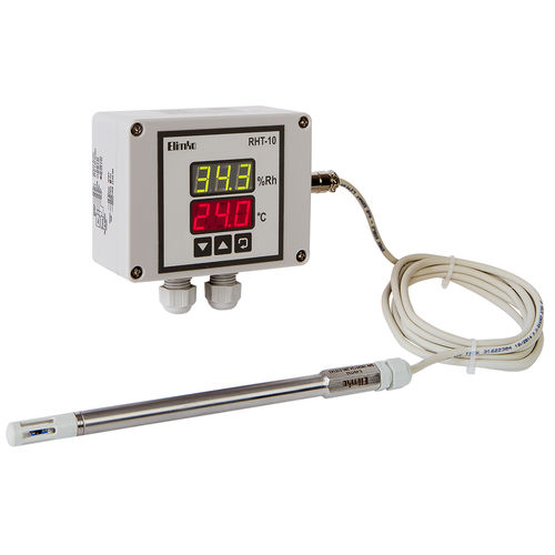 Sensor de temperatura y de humedad relativa - E-RHT-10 series - Elimko Elektronik Imalat ve Kontrol - montaje en pared / 4-20 mA / RS-485