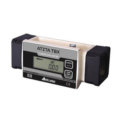 Caudalímetro de turbina - ATZTA TBX - Aichi Tokei Denki Co.,Ltd - volumétrico / para gas / 4-20 mA