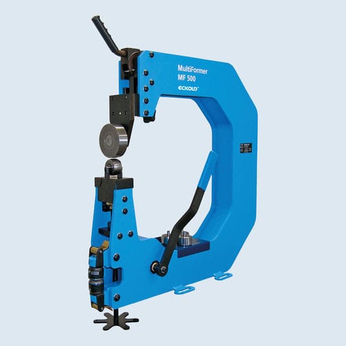 Formadora para metal - MF 500 MAX - ECKOLD technics GmbH & Co. KG - de acero / de metal / servoaccionada