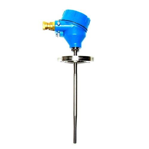 Sensor de temperatura de resistencia - TOP-Exd-PF-231 - Alf-Sensor - con brida / bloque de conexión / ATEX