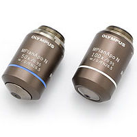 Objetivo de microscopio de focal fija - MPLAPON - Evident - Olympus Scientific Solutions - de inspección / para microscopía / apocromático
