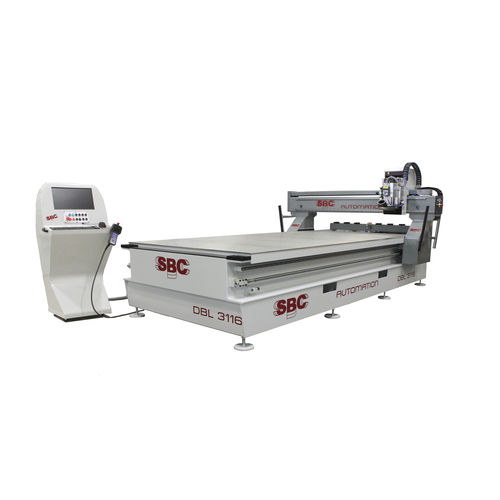 Fresadora CNC 3 ejes - DBL - SBC AUTOMATION - vertical / para compuestos