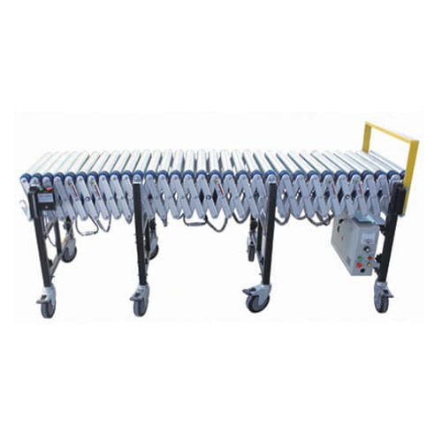 Transportador de rodillos - ERC4M/D  - ZHEJIANG BROTHER PACKING MACHINERY CO.,LTD - horizontal / de transporte / extensible