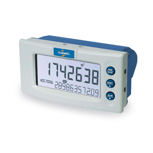 Indicador totalizador de proceso - D011 - Fluidwell bv - de cadencia / de caudal / de temperatura ambiente