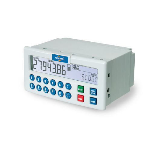 Controlador de lote para montar sobre panel - N410 - Fluidwell bv
