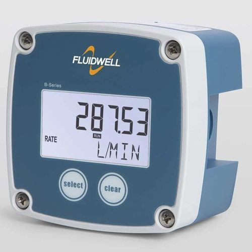 Indicador totalizador de cadencia - B-Basic - Fluidwell bv - de caudal / visualizador LCD / de 5 dígitos