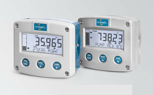 Controlador para bomba caudalímetro - F175 - Fluidwell bv - medida de nivel y caudal / con alarma integrada / para la gestión de bombas