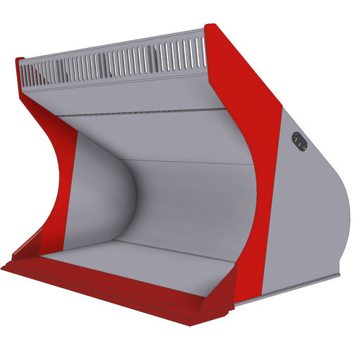 Cuchara frontal - CAME srl - para minicargadora / para material ligero