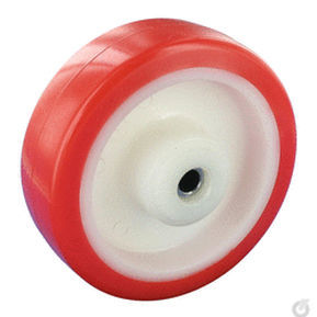 Rueda con aro - PKR 80/33/1R - Rollentechnik vom Stein GmbH - de poliuretano / Shore A / antihuellas