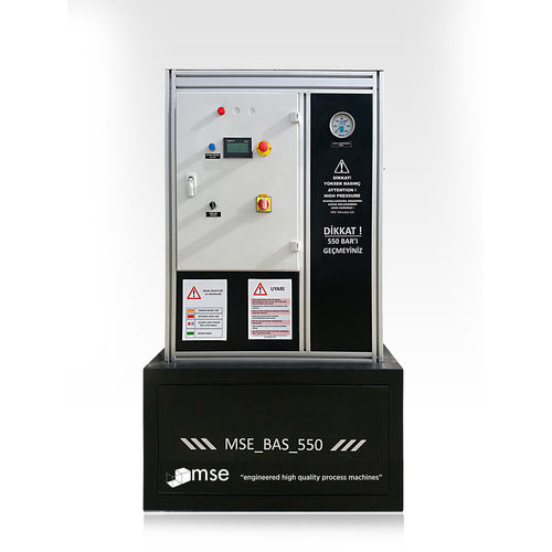 Máquina de ensayo de presión - MSE TEKNOLOJİ LTD. ŞTİ. - automática / para materiales / para investigación y desarrollo