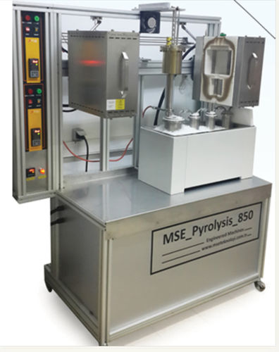 Horno de tipo armario - PYR series - MSE TEKNOLOJİ LTD. ŞTİ. - de pirólisis / eléctrico / de acero inoxidable