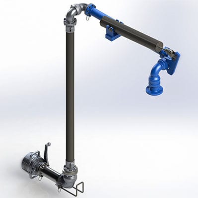 Brazo de carga para el transporte de fluidos - LA210 series - Zipfluid srl