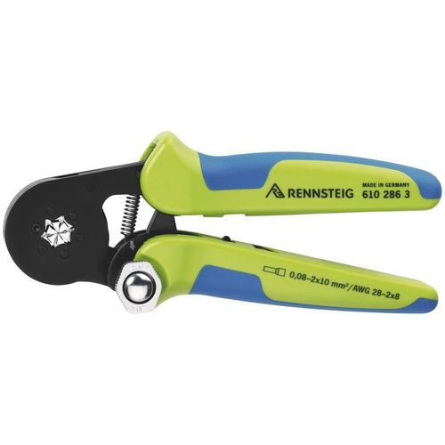 Herramienta de engaste manual - PEW 8.286 - RENNSTEIG WERKZEUGE GMBH - para bornes de cables