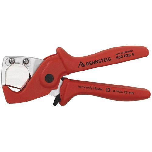 Cortatubos de plástico - 502 038 6 - RENNSTEIG WERKZEUGE GMBH - de mano
