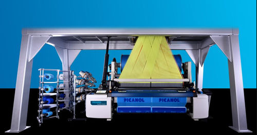 Máquina de tejer para tejidos técnicos - TerryPlus-i Connect - Picanol - a chorro de aire / de alta velocidad