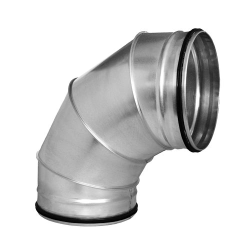 Racor hidráulico - BS series - ALNOR Ventilation Systems - de encaje / acodado / de aluminio