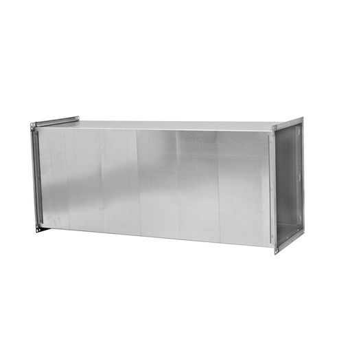 Conducto de aire rígido - Q series - ALNOR Ventilation Systems - rectangular / de aluminio / de acero galvanizado