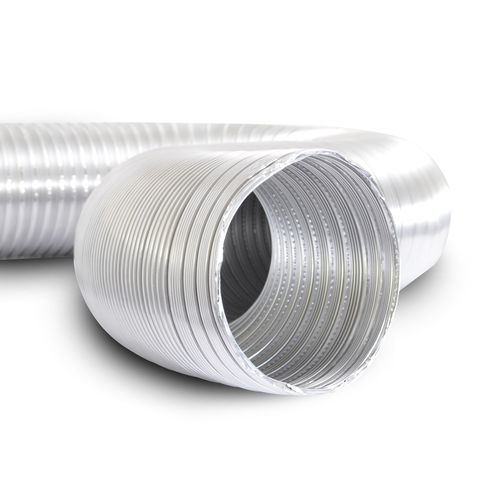 Conducto de aire flexible - AF-AL / AF-SN - ALNOR Ventilation Systems - de aluminio / para ventilación / de alta temperatura