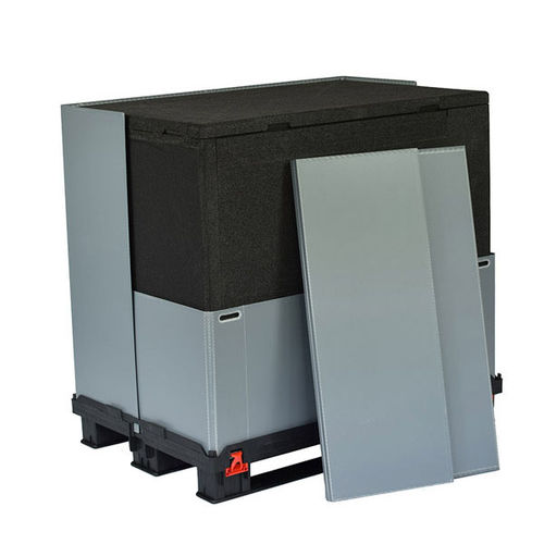 Caja-palé de plástico - ISO Light TECH Box™ - Con-Pearl GmbH - para almacenamiento / de transporte / de uso alimentario