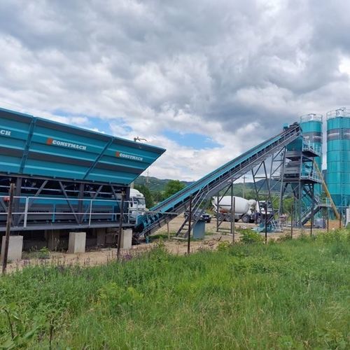 Planta de hormigón estacionaria - CONSTMACH Concrete Plants & Crushers - automática / compacta