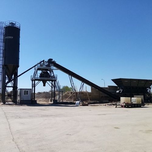 Planta de hormigón estacionaria - CONSTMACH Concrete Plants & Crushers - compacta / automática