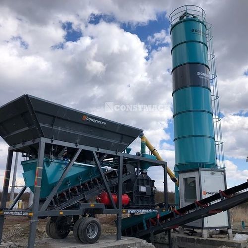 Planta de hormigón móvil - Mobicom 45 - CONSTMACH Concrete Plants & Crushers - compacta / automática / horizontal