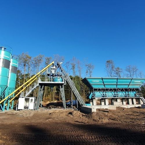 Planta de hormigón estacionaria - CONSTMACH Concrete Plants & Crushers - compacta / automática / horizontal