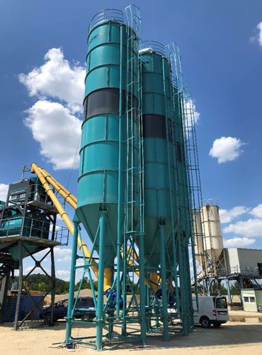 Silo soldado - CS-100  - CONSTMACH Concrete Plants & Crushers - empernado / de cemento / de hormigón