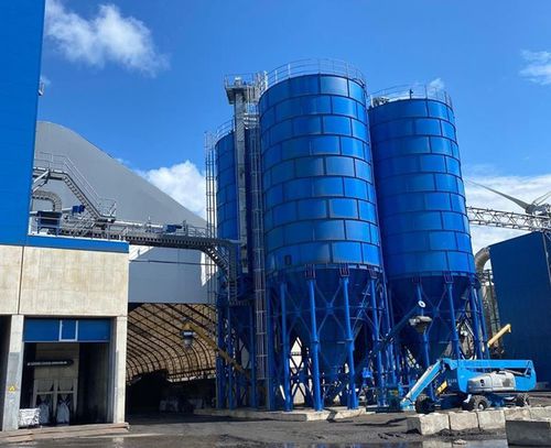 Silo de fondo cónico - CS-1000 - CONSTMACH Concrete Plants & Crushers - empernado / de cemento / para hormigón