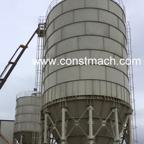 Silo de fondo cónico - CS-2000  - CONSTMACH Concrete Plants & Crushers - empernado / de cemento / para hormigón