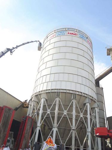 Silo de fondo cónico - CS-3000 - CONSTMACH Concrete Plants & Crushers - empernado / de cemento / para hormigón