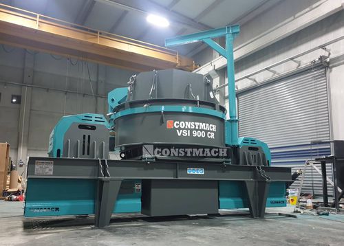 Machacadora de impacto con eje vertical - VSI 900 - CR	 - CONSTMACH Concrete Plants & Crushers - estacionaria / alta capacidad / para la producción de arena