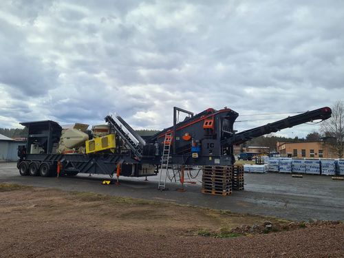 Machacadora de mandíbula - JC-2 - CONSTMACH Concrete Plants & Crushers - móvil / alta capacidad / primaria