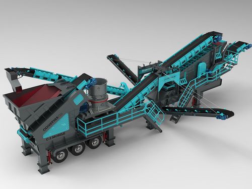 Machacadora de mandíbula - JC-3 - CONSTMACH Concrete Plants & Crushers - móvil / alta capacidad / primaria