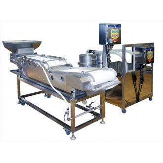 Transportador de banda - NSK-800 - Nikko Co., Ltd. - inclinado / de vaciado / de vacío