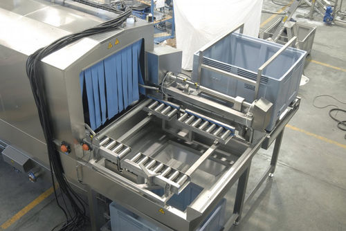 Lavadora de contenedores carga lateral - TE-2000 - Mimasa Washing Technologies - automática