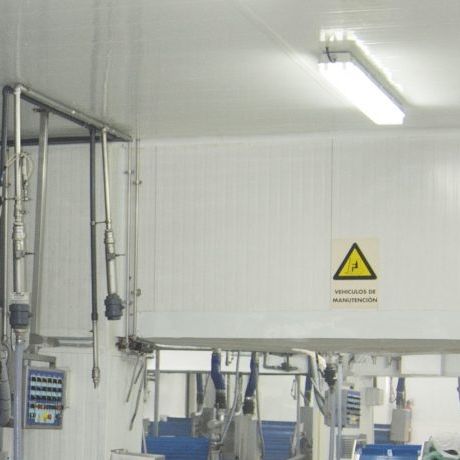 Revestimiento de protección - PANELCHOK - de PVC / para la industria alimentaria / ignifugado