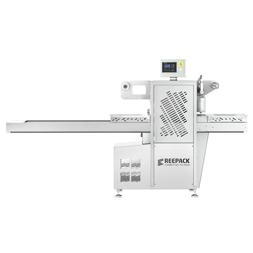 Operculadora lineal - REEBASIC - Reepack S.r.l. Soc. Unip. - automática / para la industria alimentaria / al vacío