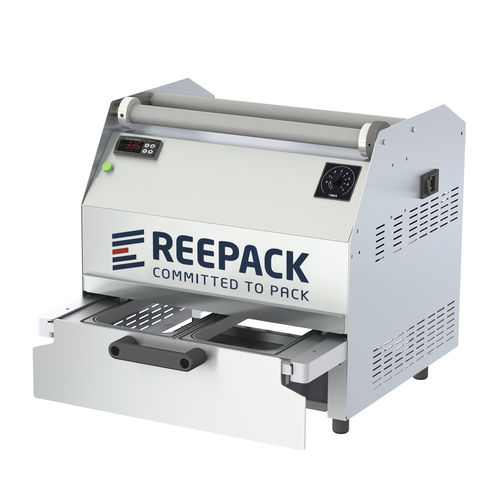 Operculadora lineal - REESEAL 32 series - Reepack S.r.l. Soc. Unip. - automática / para la industria alimentaria
