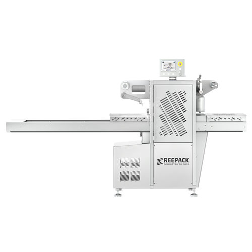 Operculadora lineal - REEECO - Reepack S.r.l. Soc. Unip. - automática / con MAP / compacta